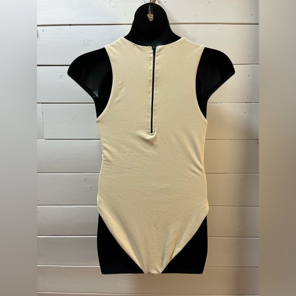 ❣️SAME LOS ANGELES Cream One-Piece Swimsuit - Size XXL - Picture 5 of 11